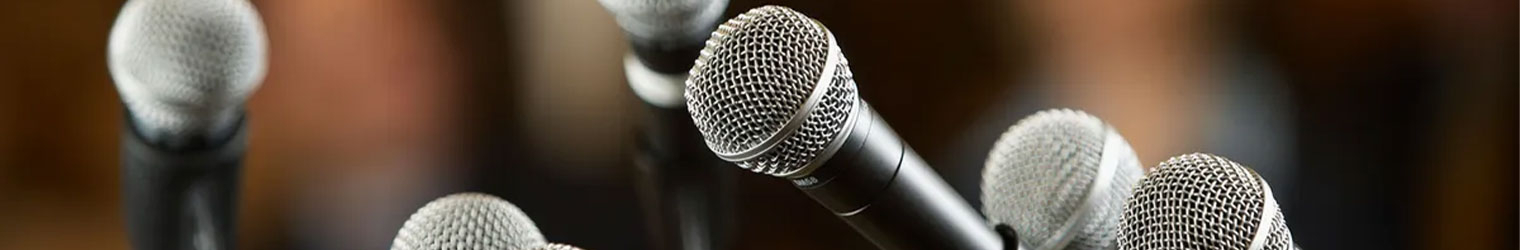 Microphones Categories Banner