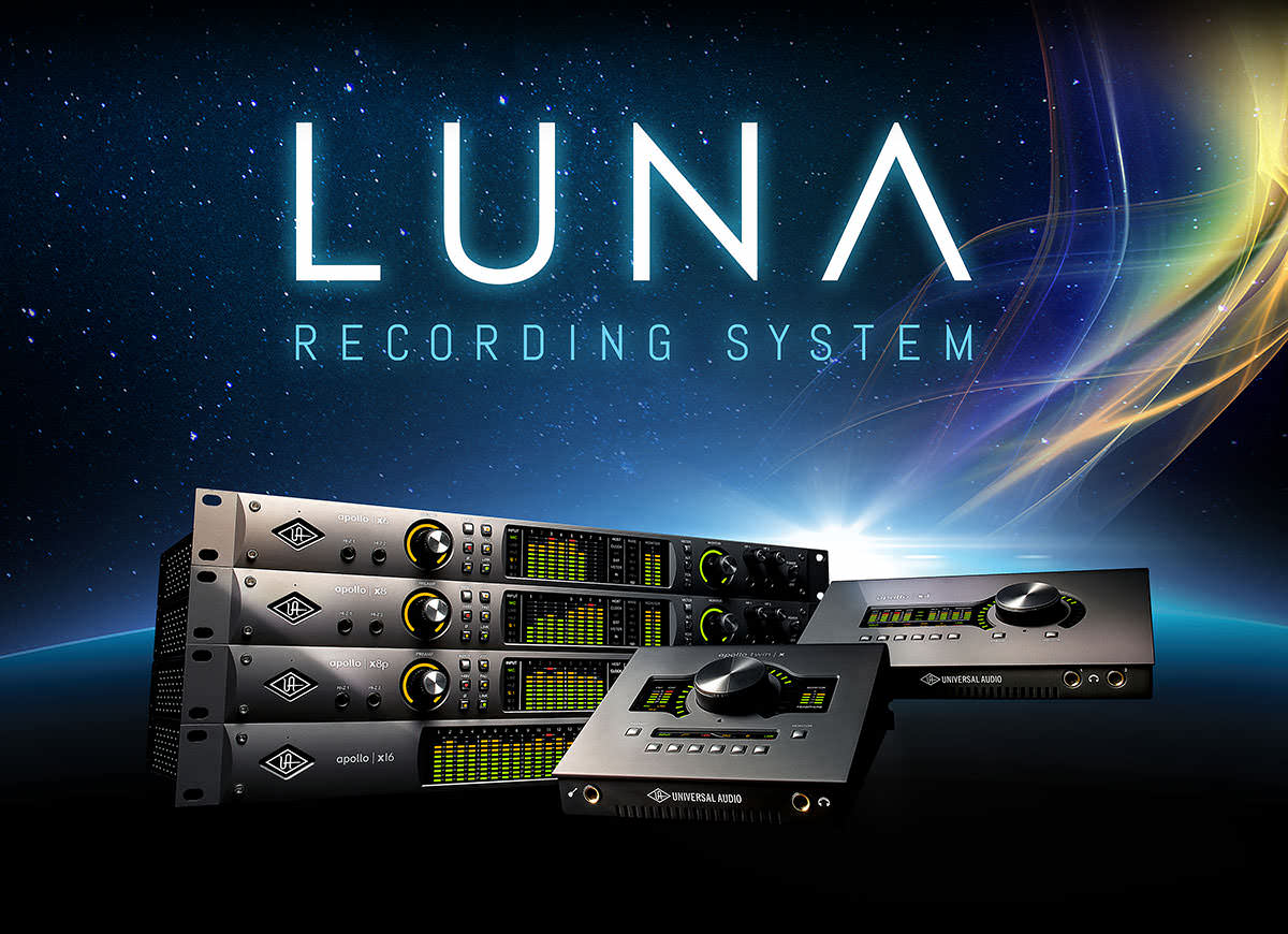 Image result for universal audio luna recording system