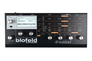 Waldorf Blofeld Virtual Analog Synthesizer Μαύρο
