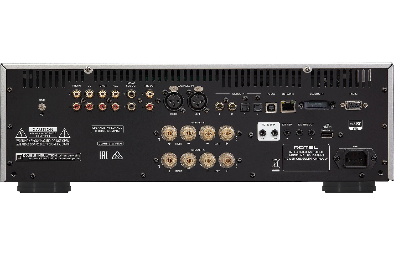 Rotel RA-1572MKII Black