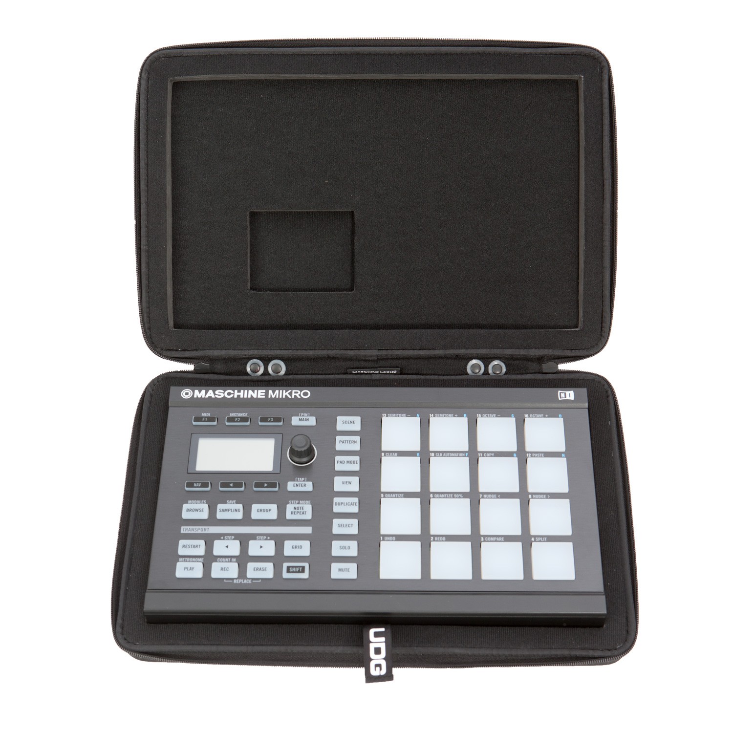 UDG Creator NI Maschine Mikro MK2 Hardcase Silver