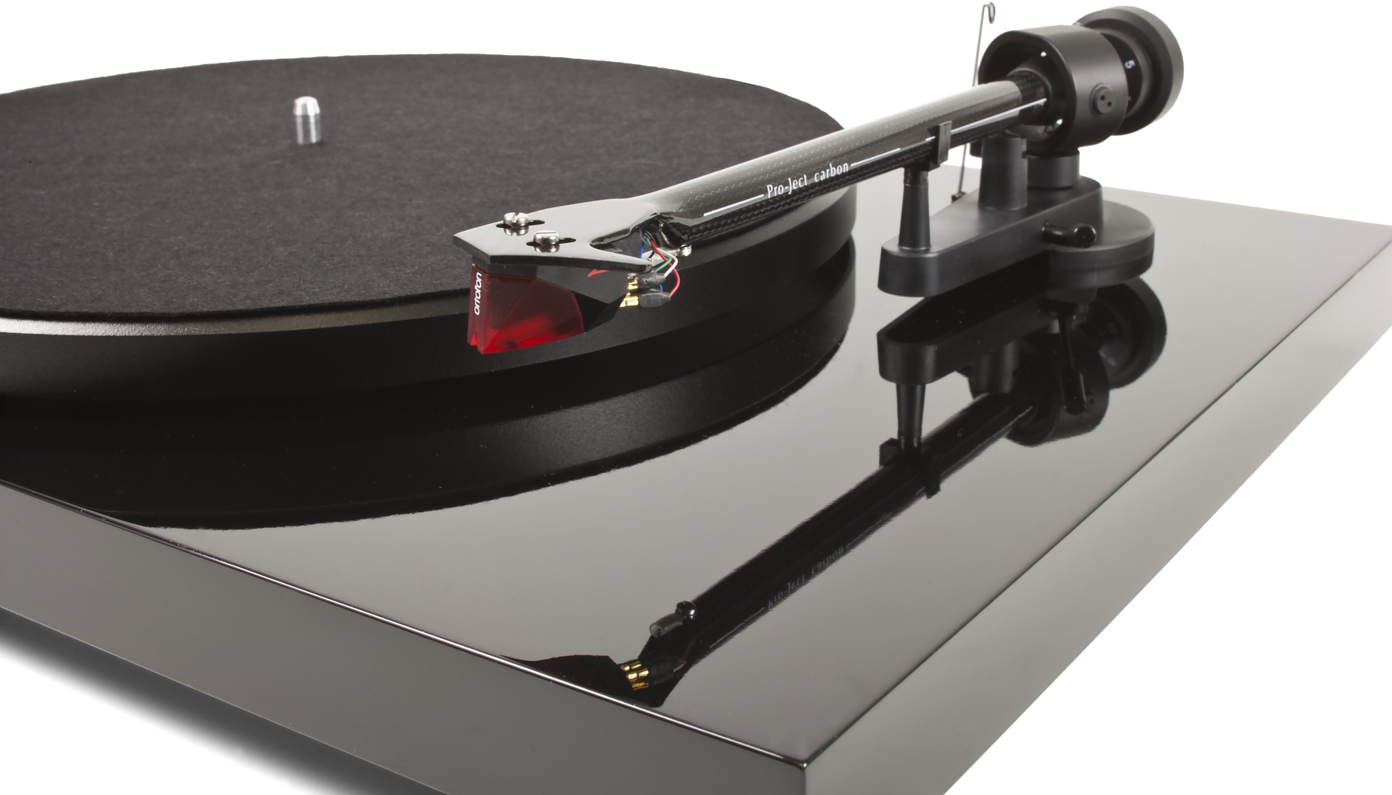 Pro-Ject Debut Carbon DC Piano Black / 2M Red