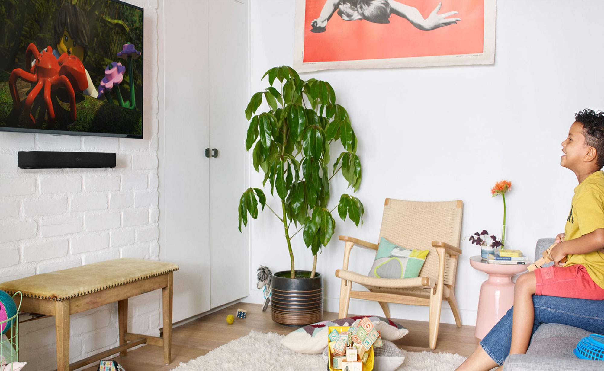 Sonos Wall Mount for Beam White