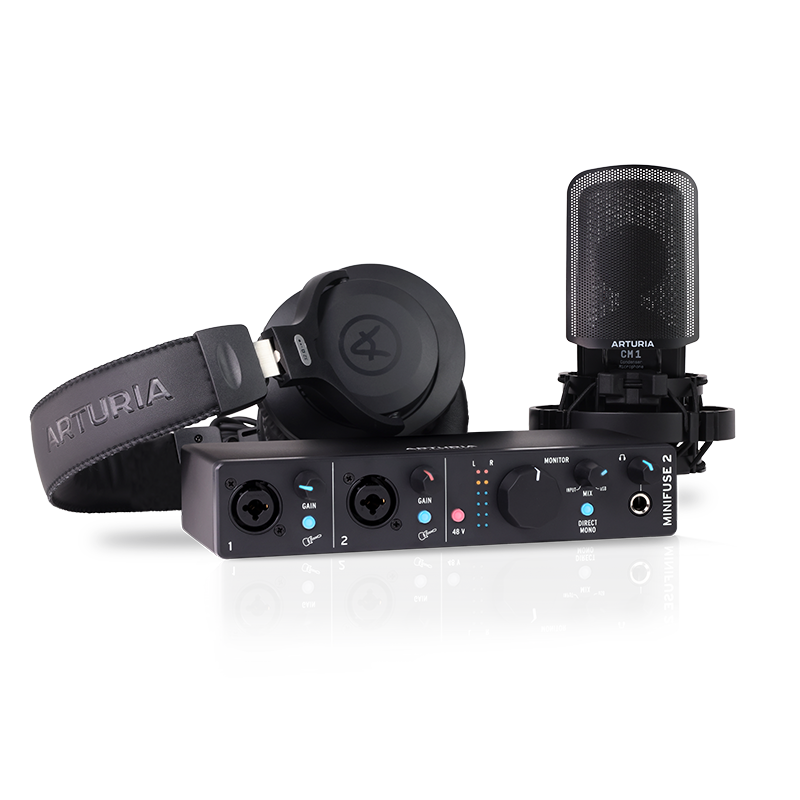 Arturia MiniFuse Recording Pack Black