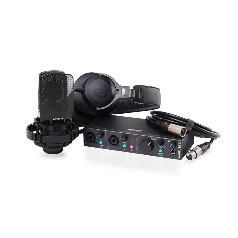 Arturia MiniFuse Recording Pack Black