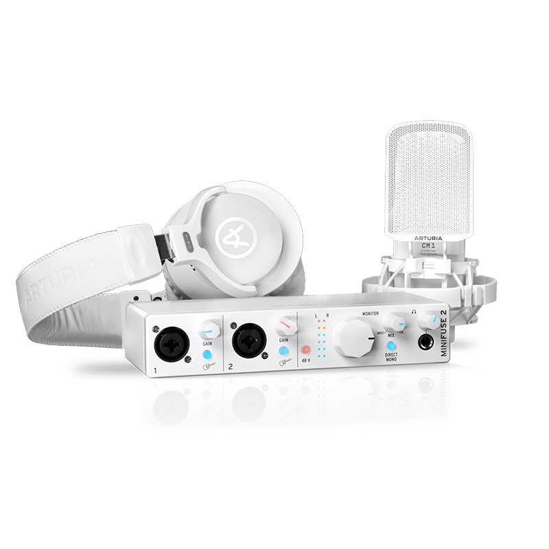 Arturia MiniFuse Recording Pack White