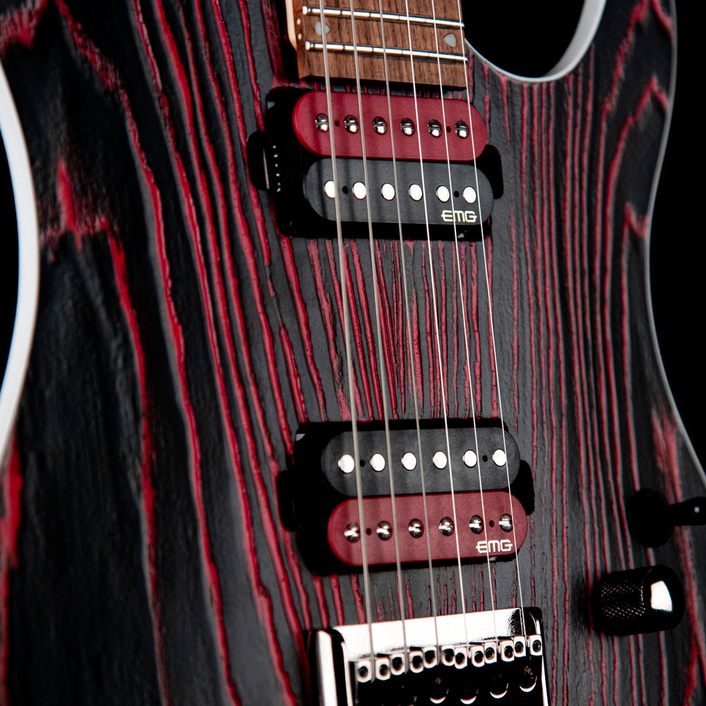 Cort KX300 Etched Black Red