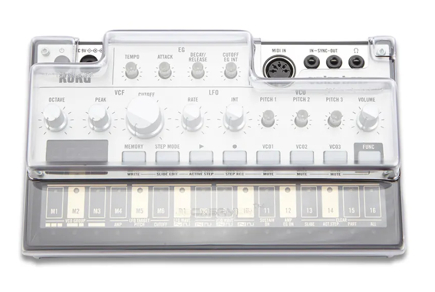 Decksaver Korg Volca Series (Fits: Keys, Bass, Beats, Sample,FM)