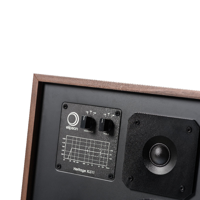 Elipson Heritage XLS 11 Walnut (Ζεύγος)