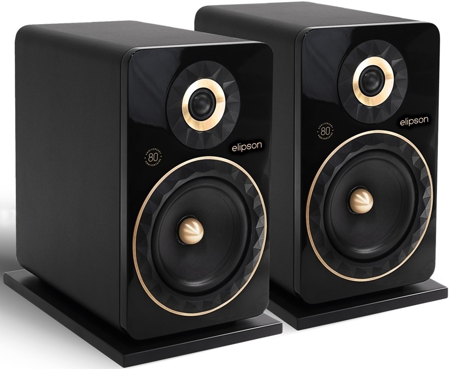 Elipson Prestige Facet 8B - 80 Years Anniversary Black (Ζεύγος)