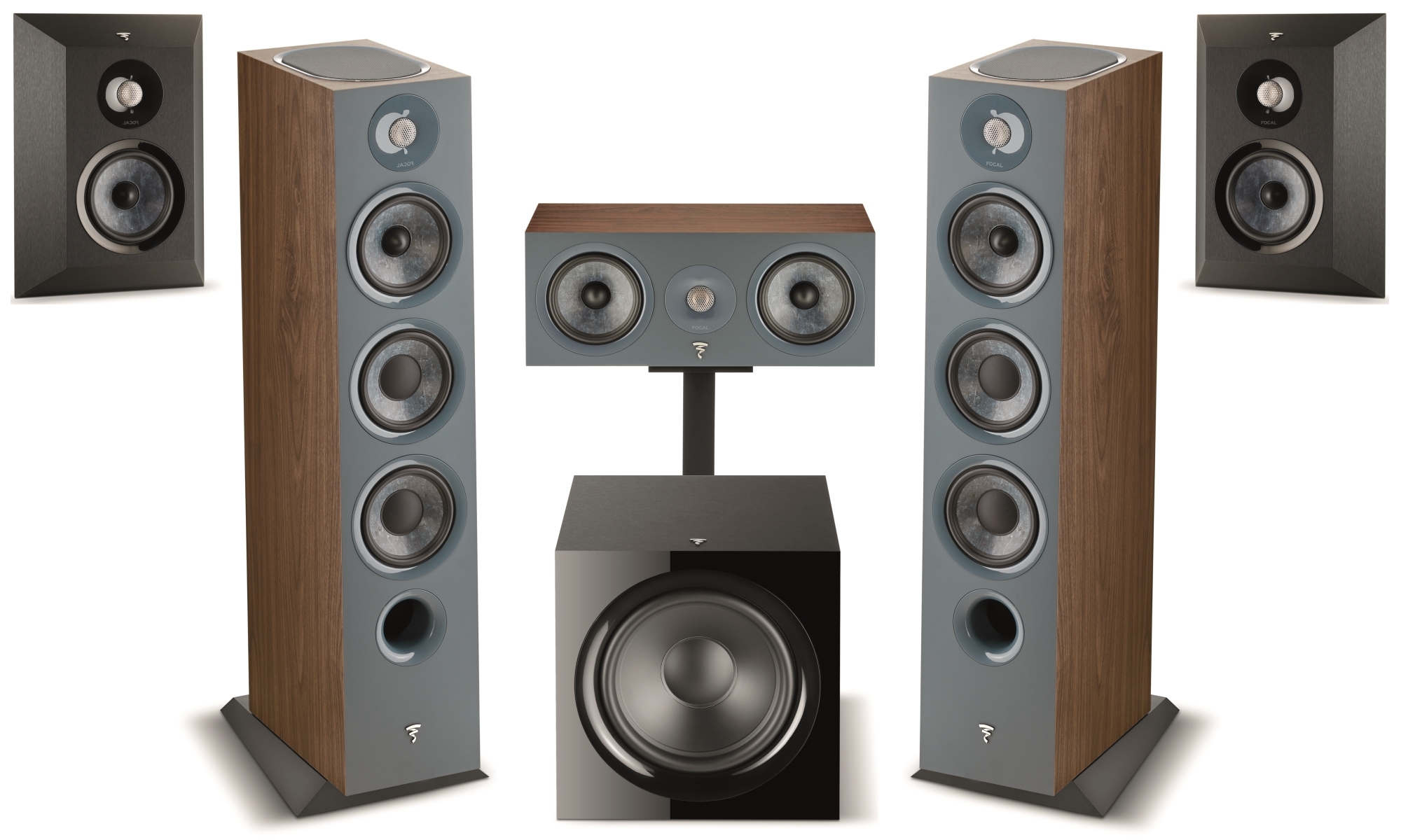 Focal Chora Dark Wood Dolby Atmos 