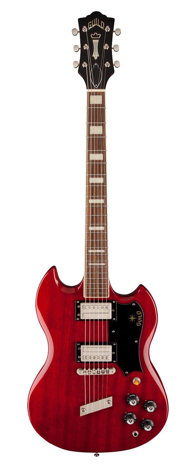 Guild S-100 Polara In Cherry Red
