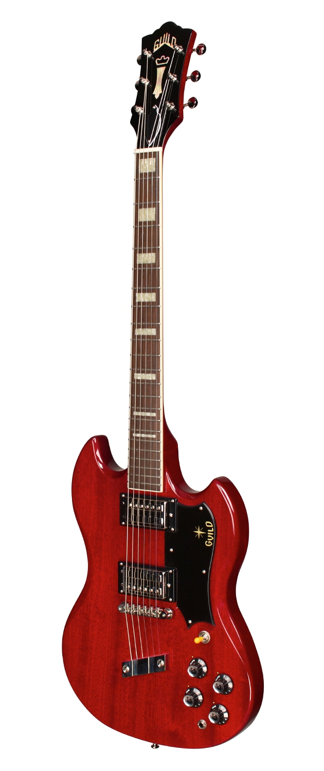 Guild S-100 Polara In Cherry Red