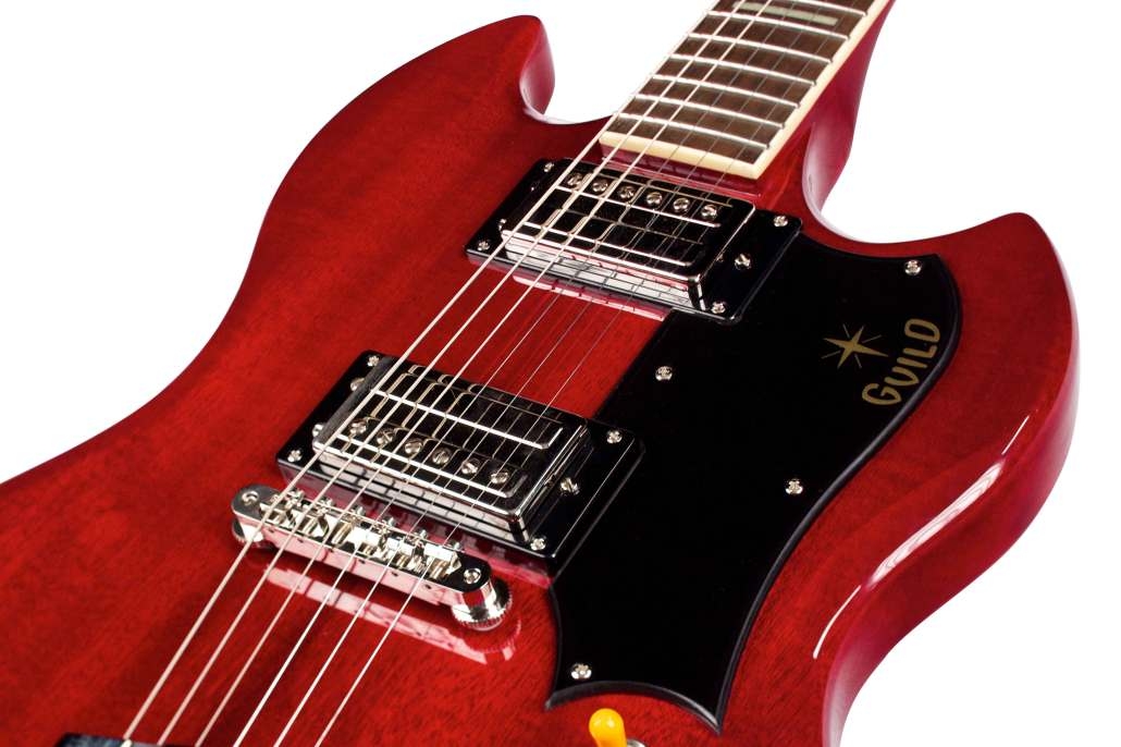 Guild S-100 Polara In Cherry Red