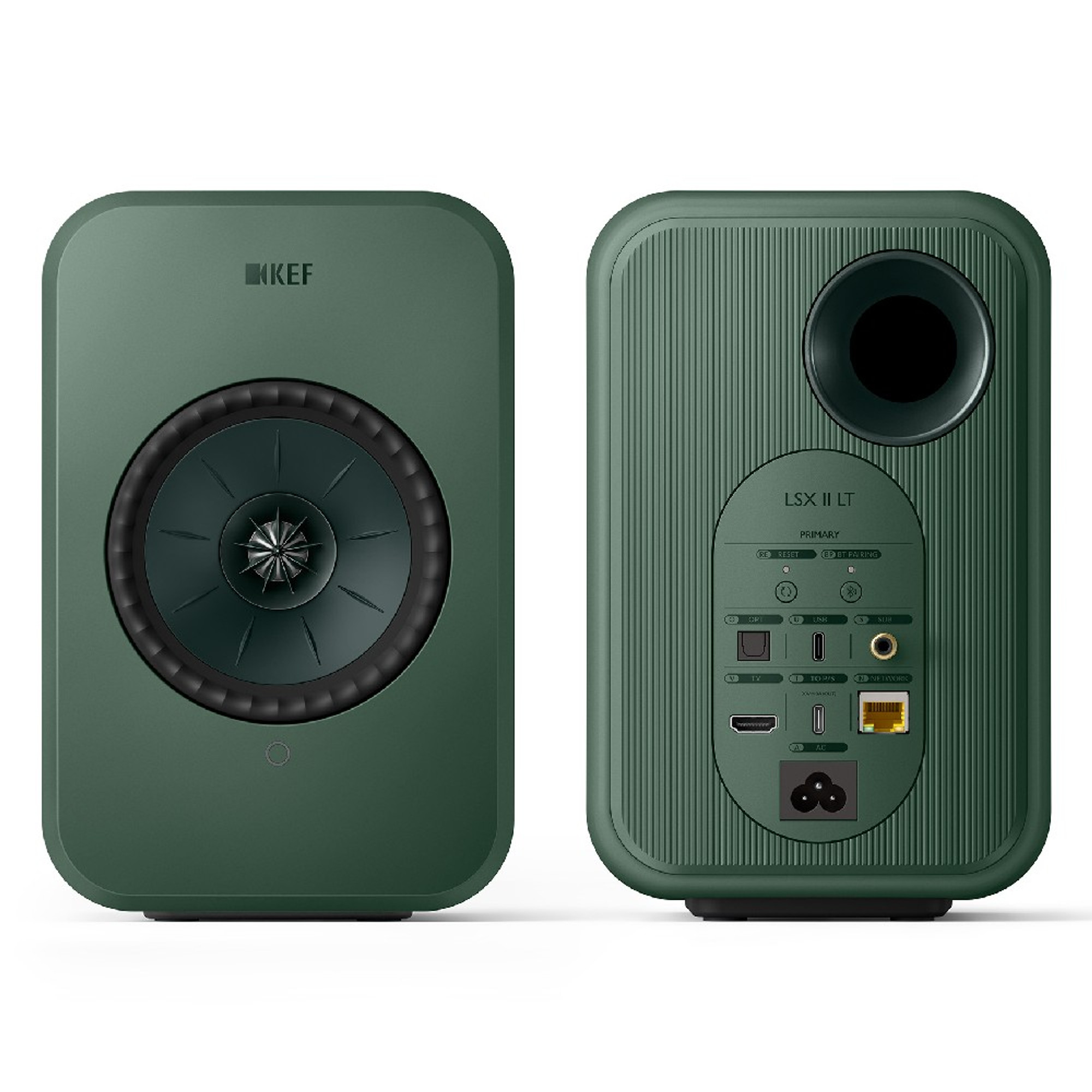 Wireless Speakers KEF LSX II Lite - Sage Green Pair (High-Fidelity