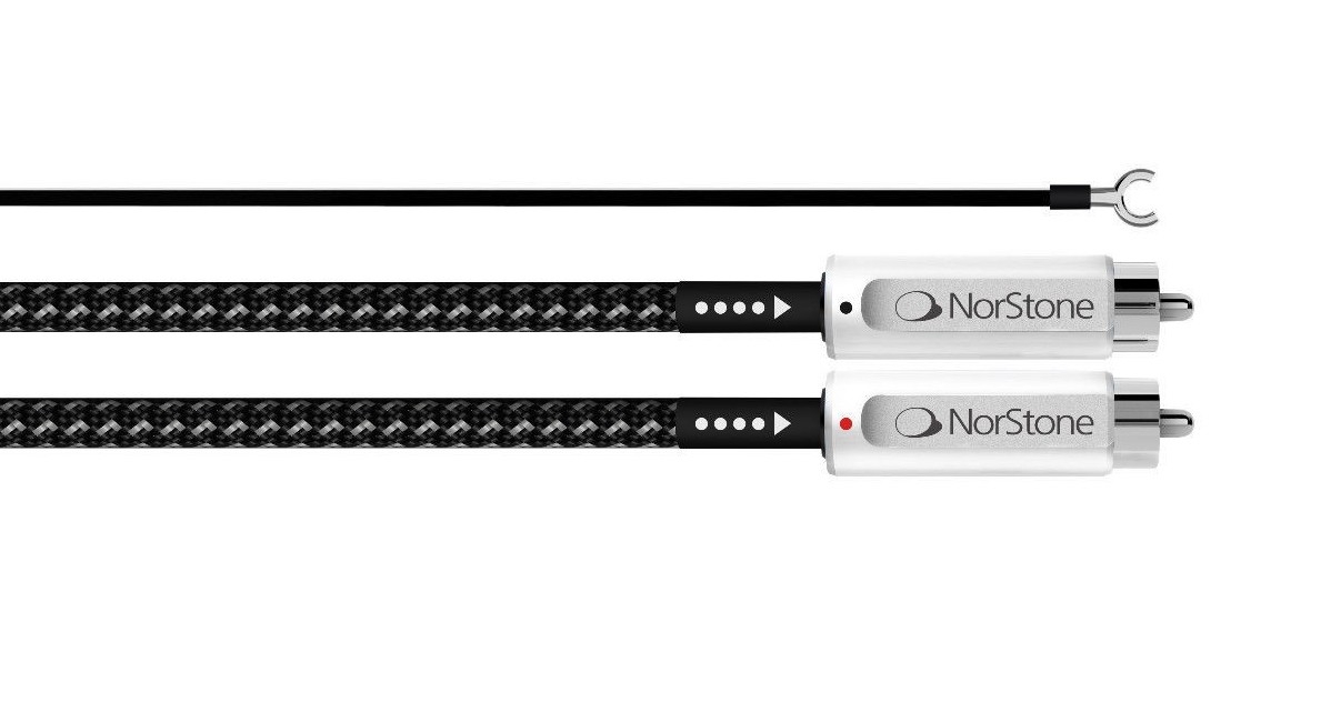 NorStone Jura RCA 100 (+GROUND WIRE) - 0.6m