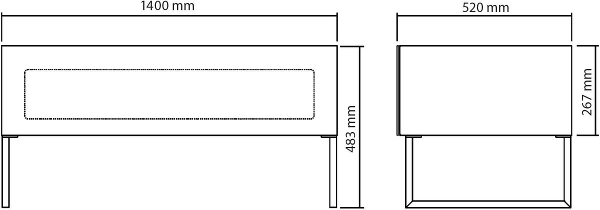 NorStone Khalm 140 White