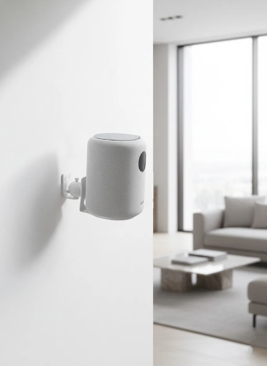 NorStone Wall Mount for WiiM Sound / Sound Lite White