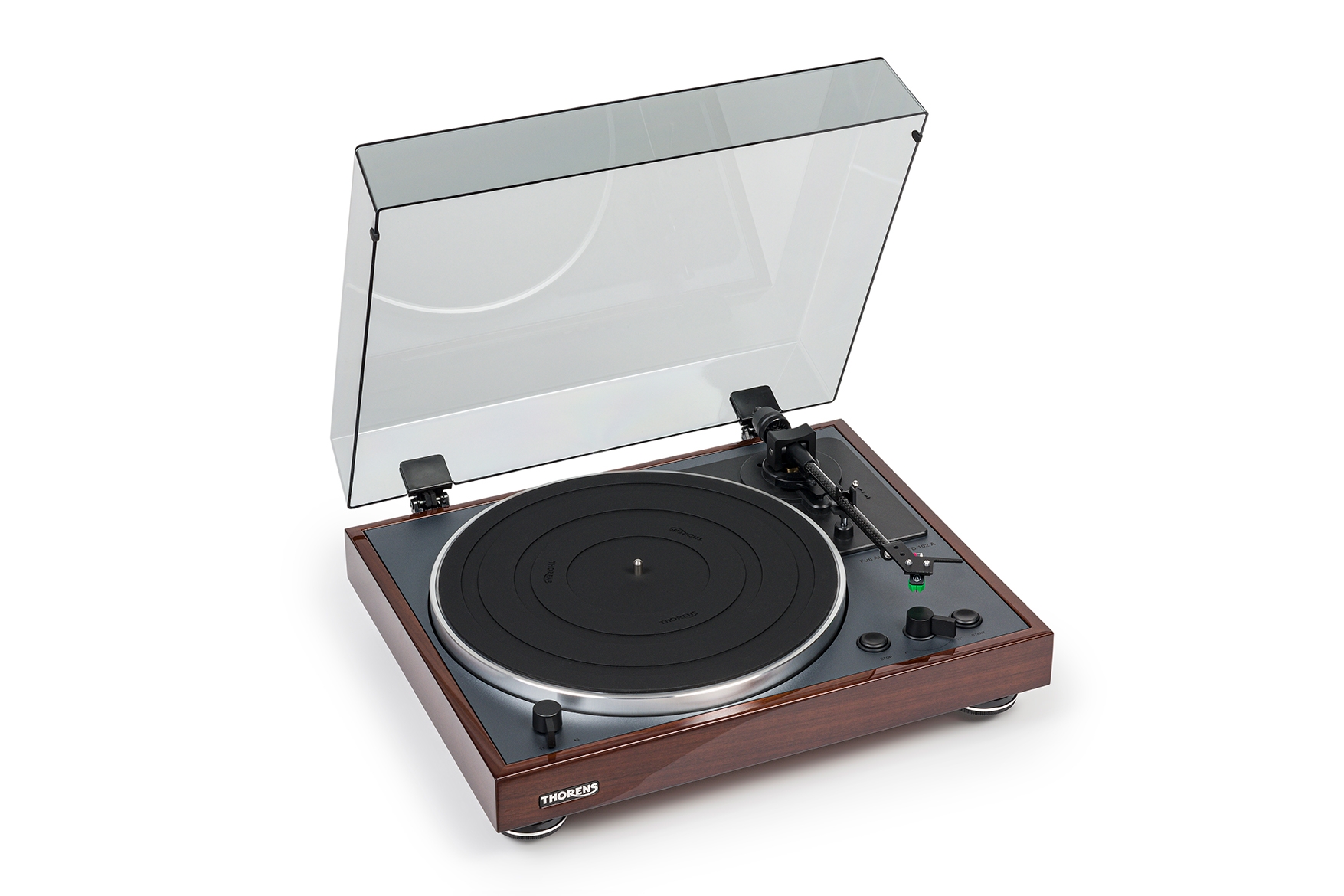 Thorens TD 102 A  Walnut High-Gloss