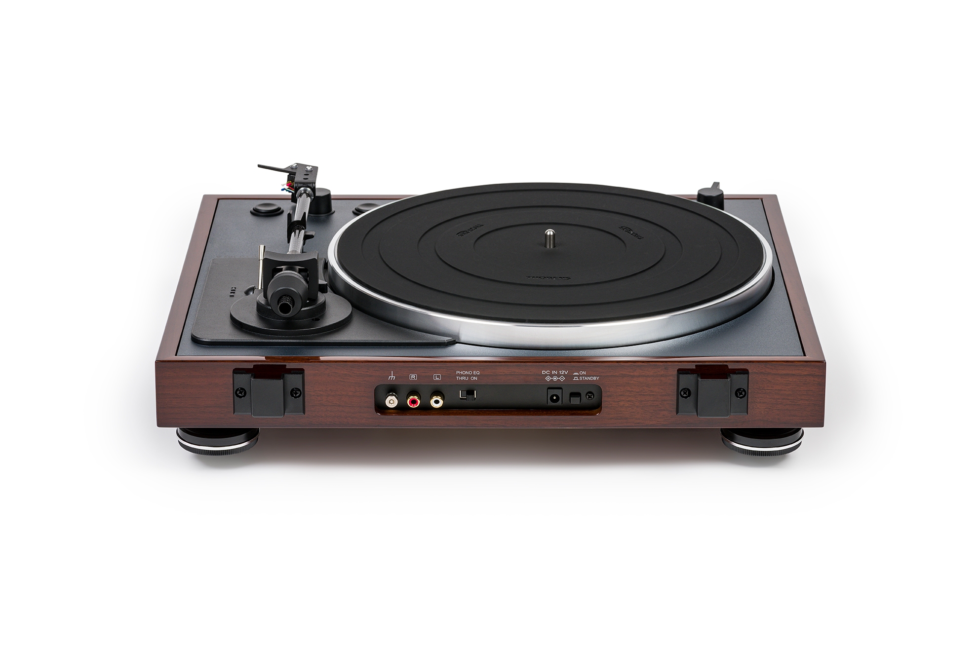 Thorens TD 102 A  Walnut High-Gloss