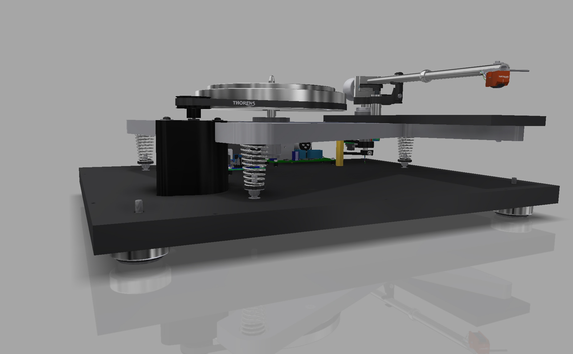 Thorens TD 1601 Walnut High Gloss