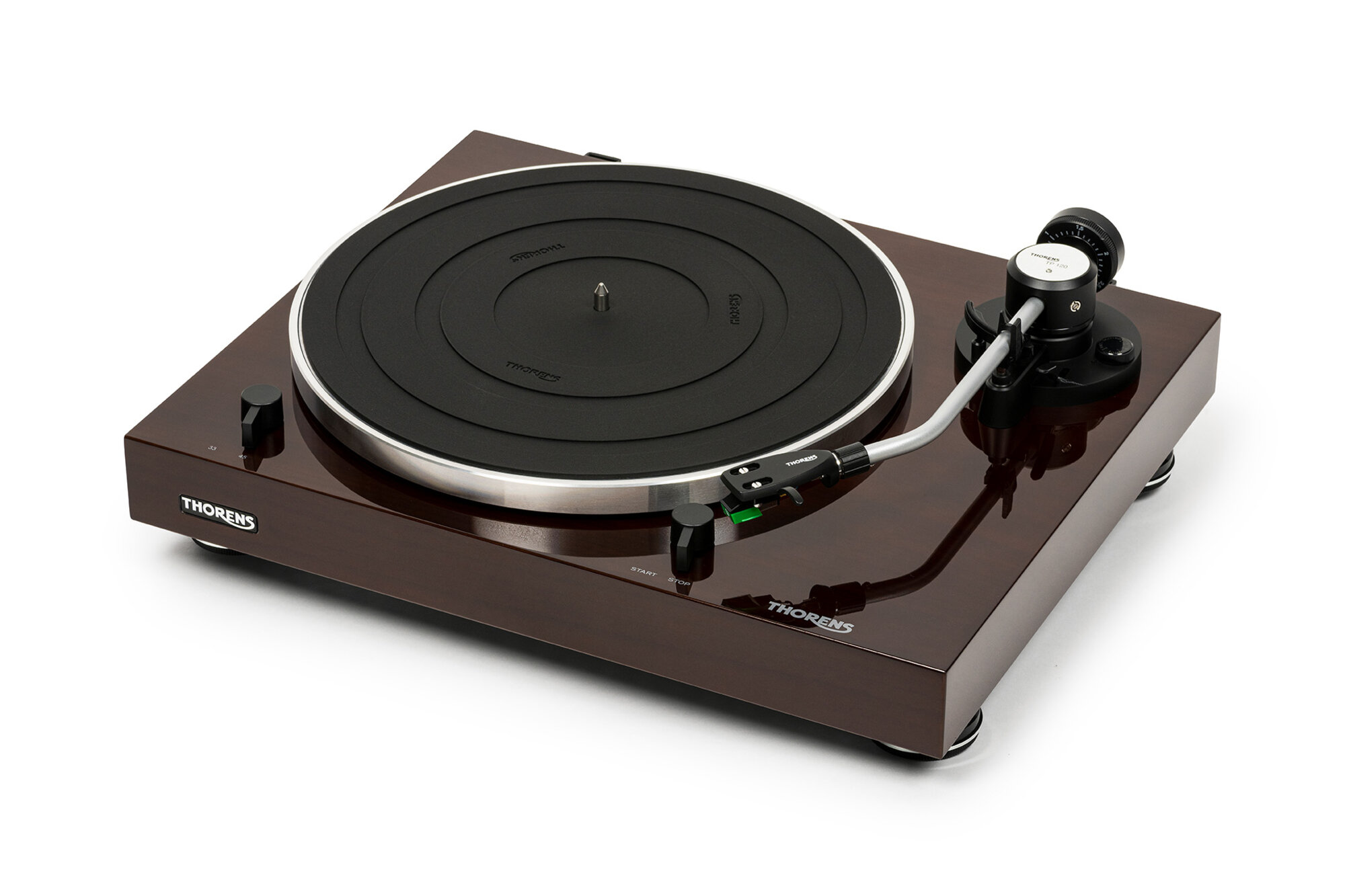 Thorens TD 204 Walnut High Gloss