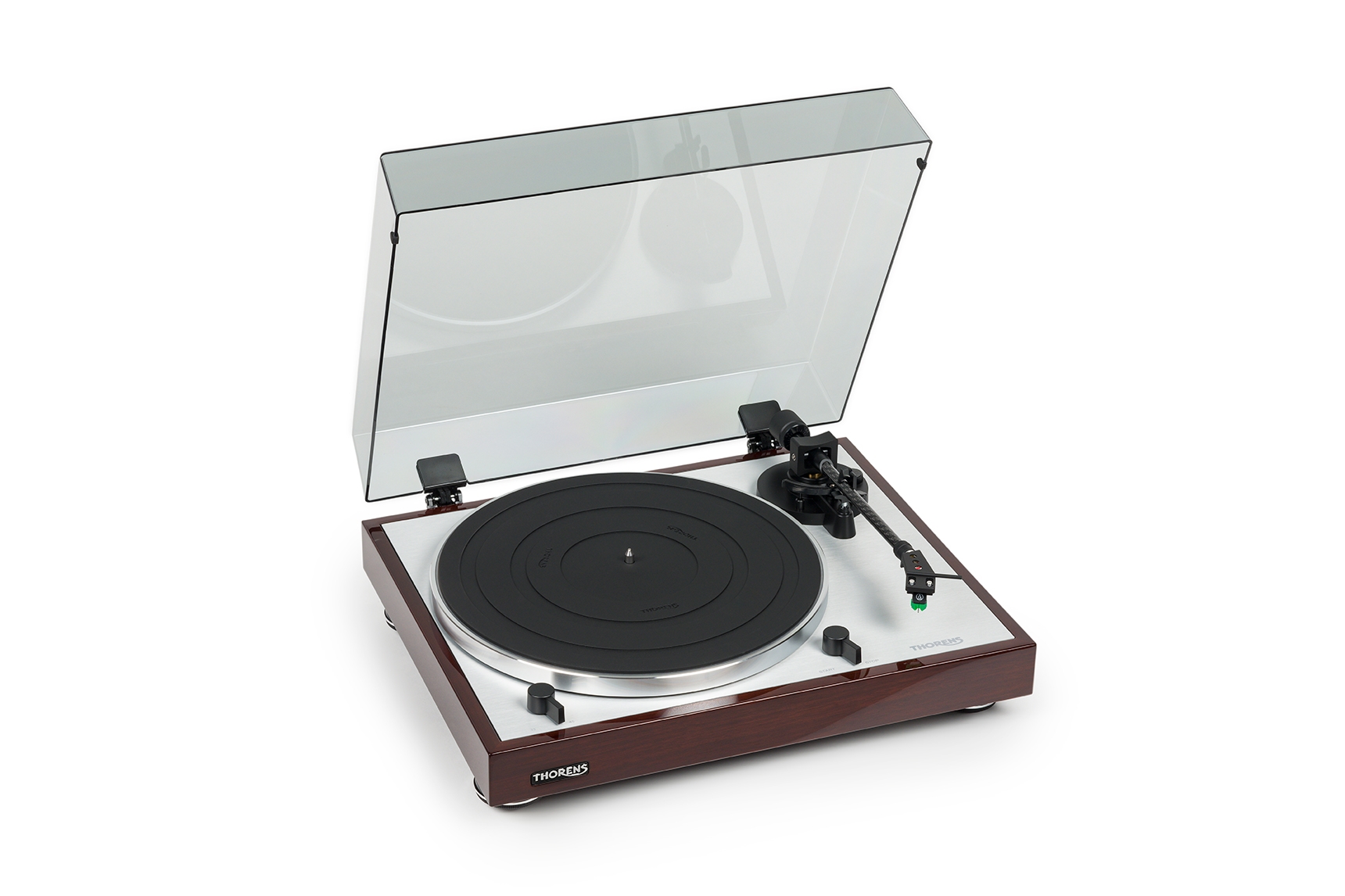 Thorens TD 402 DD Walnut High Gloss