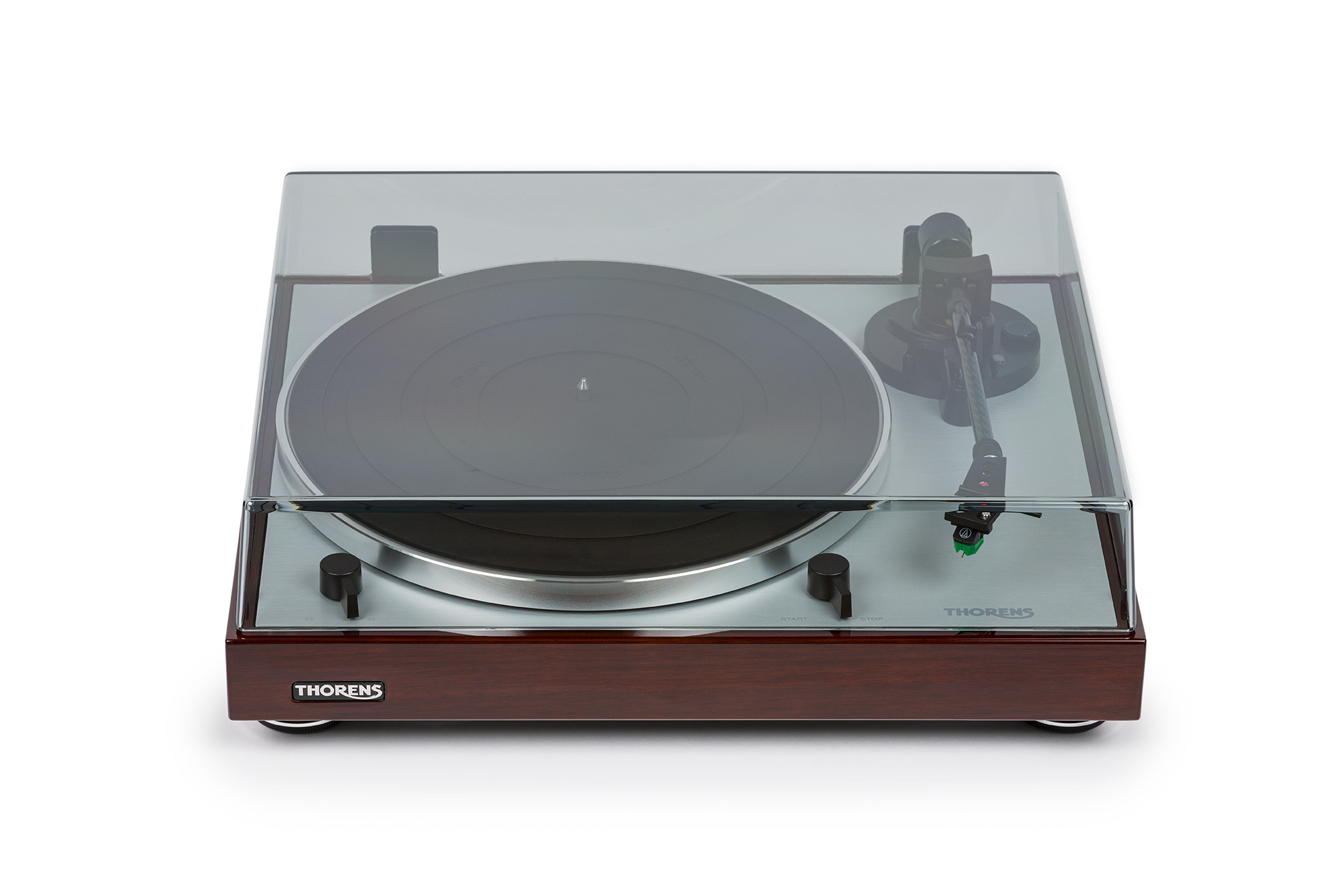 Thorens TD 402 DD Walnut High Gloss