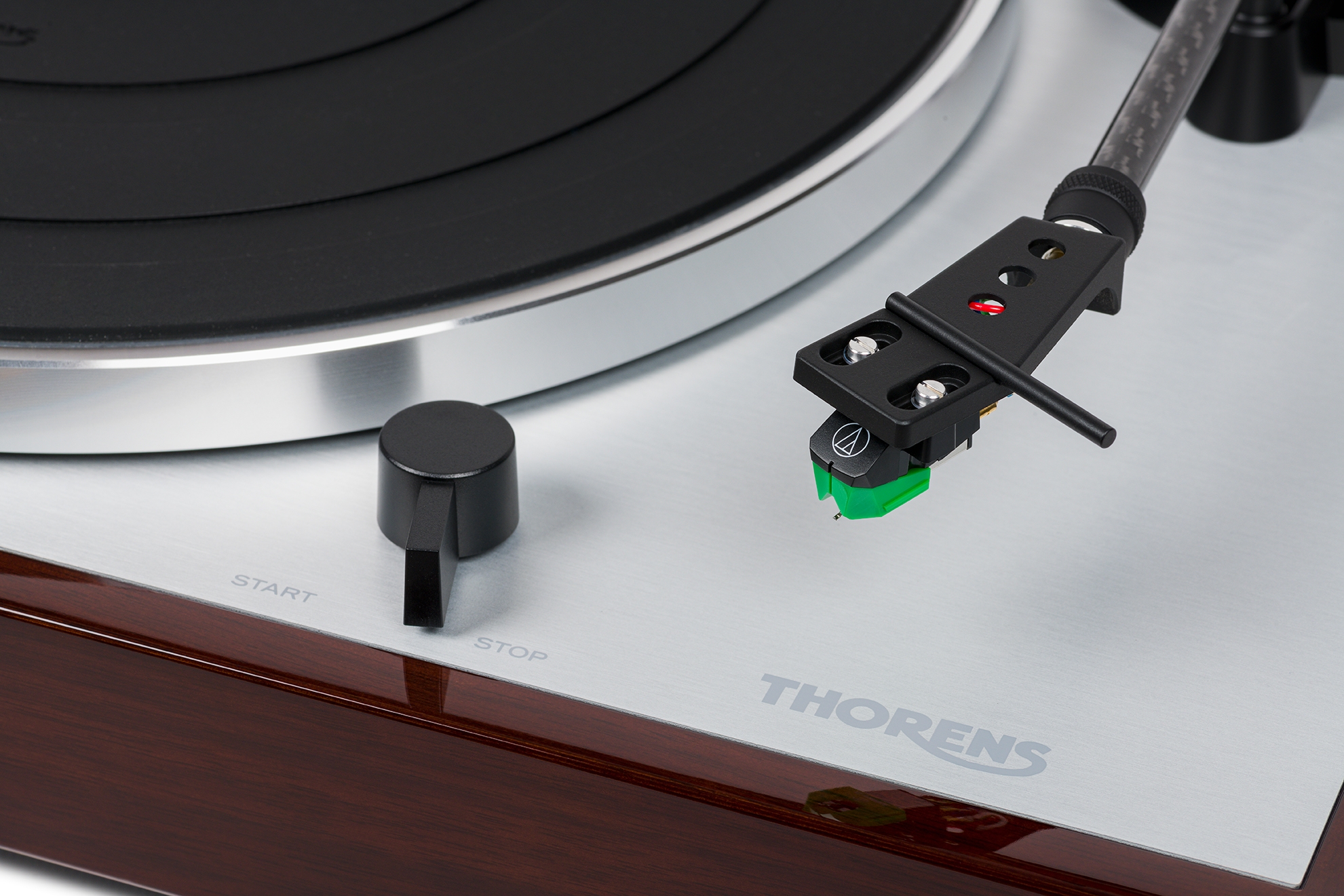 Thorens TD 402 DD Walnut High Gloss