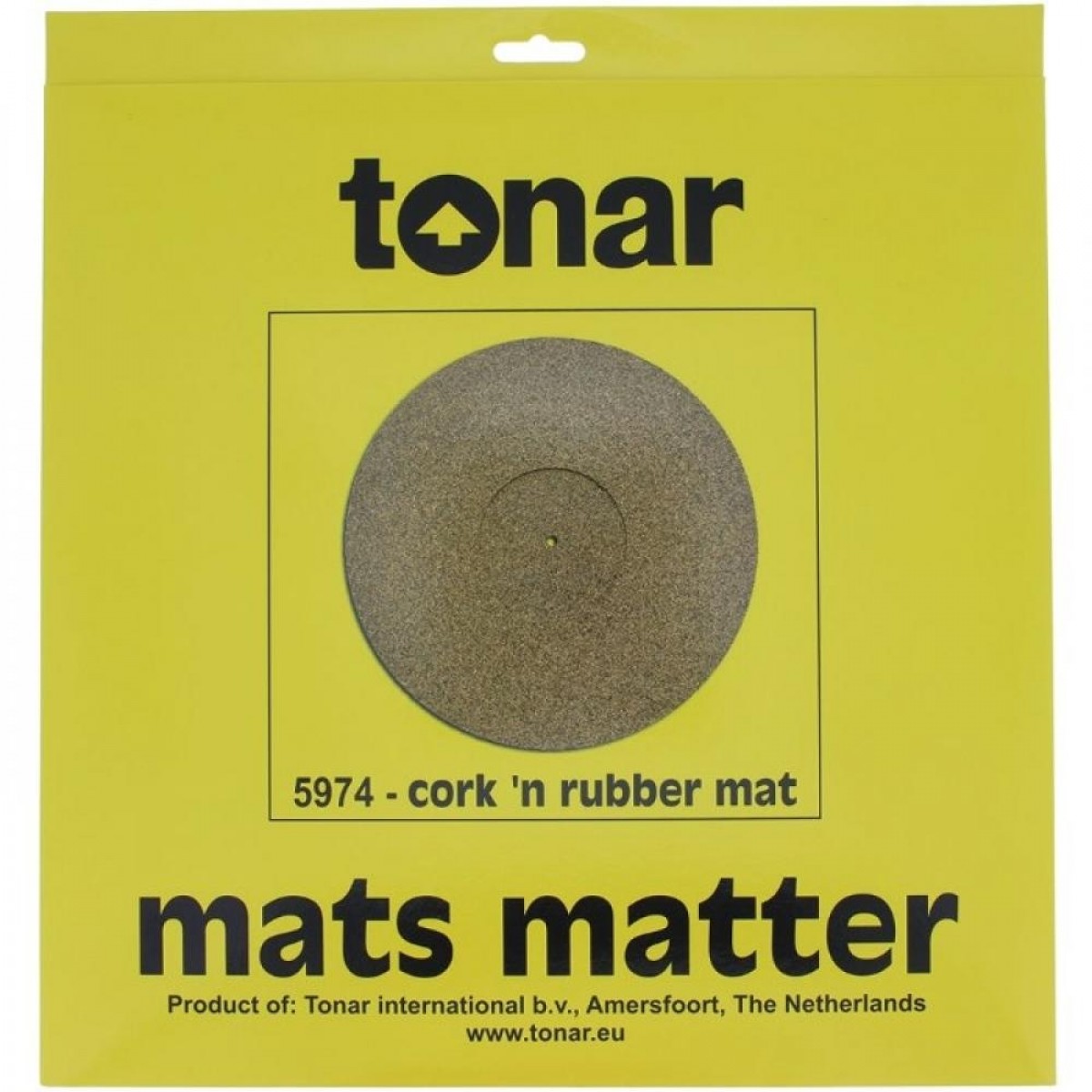 Tonar Cork ‘n Rubber Turntable Mat