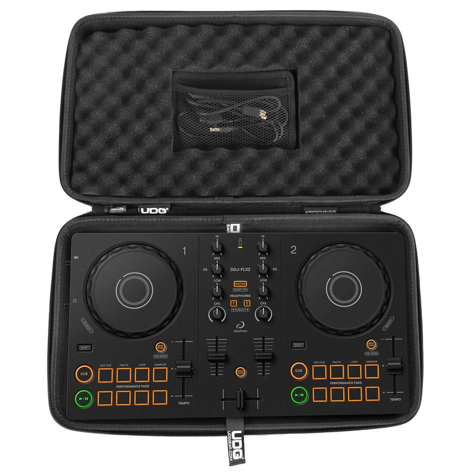UDG Creator U8331BL AlphaTheta DDJ-FLX2 Hardcase Black