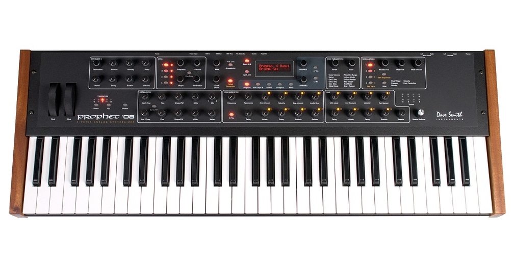 Dave Keyboard Synthesizers - Dave Smith Prophet 08 Keyboard