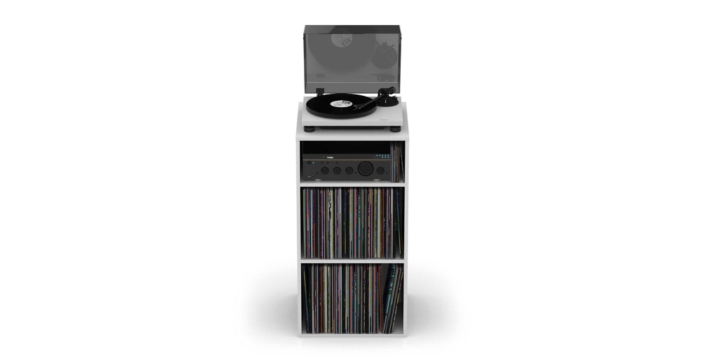 Mixed Rack Vinyl Racks - Glorious Modular Mix Rack White