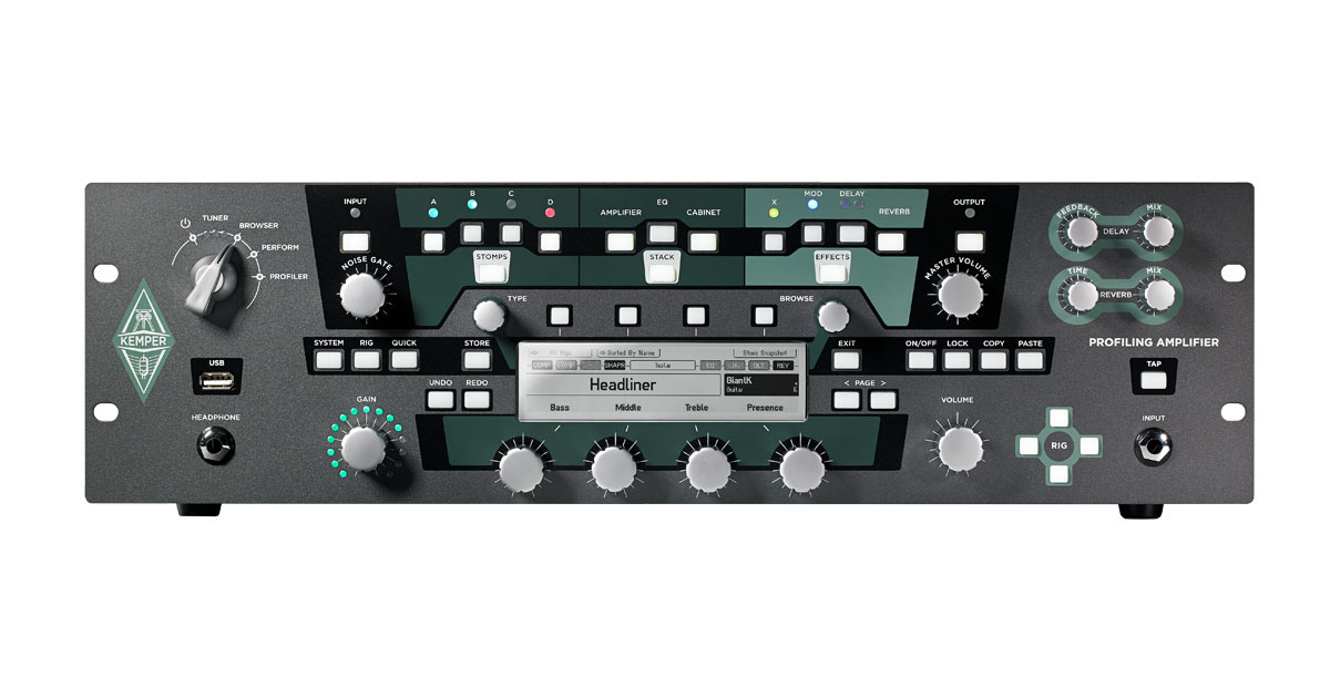 Kemper Profiling Amplifier BK Rack