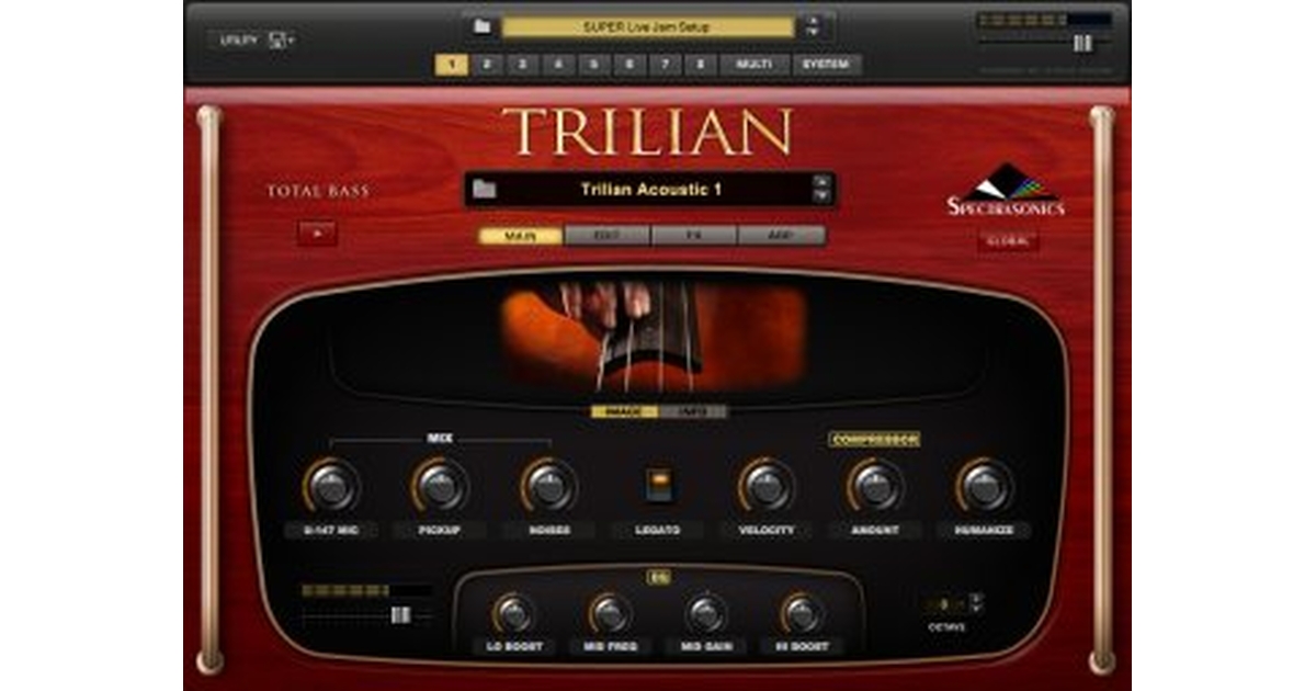 Virtual Instruments, Samplers - Spectrasonics Trilian