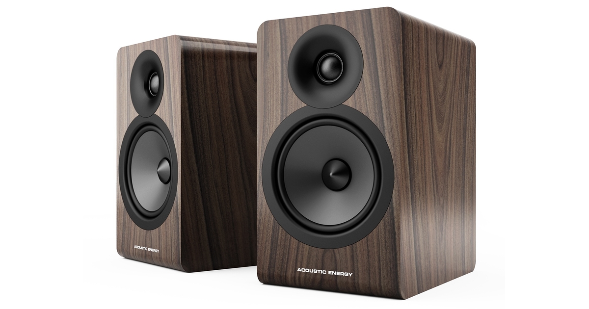 Bookself Speakers - Acoustic Energy AE 100-2 Walnut (Pair)