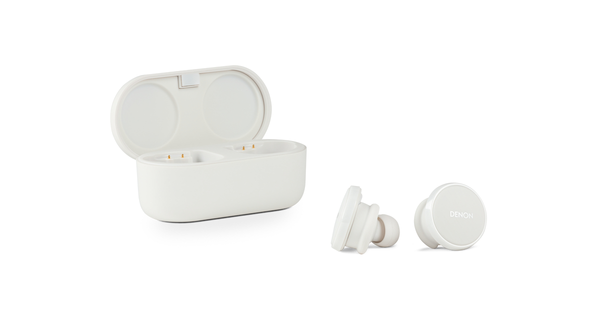 DENON Perl Pro AH-C15PL Denon PerL Pro AH-C15PL White