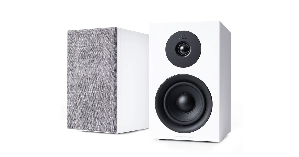 Bookself Speakers Argon Audio Forus 4 White Pair bookself-speakers-argon-audio-forus-4-white-pair