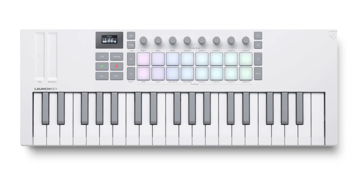 32 Keys - Novation Launchkey Mini 37 MK4 White