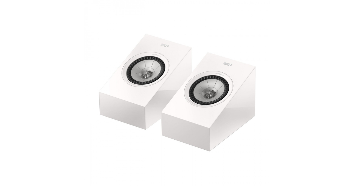 Atmos Speakers - Kef R8 Meta White Gloss (Pair)