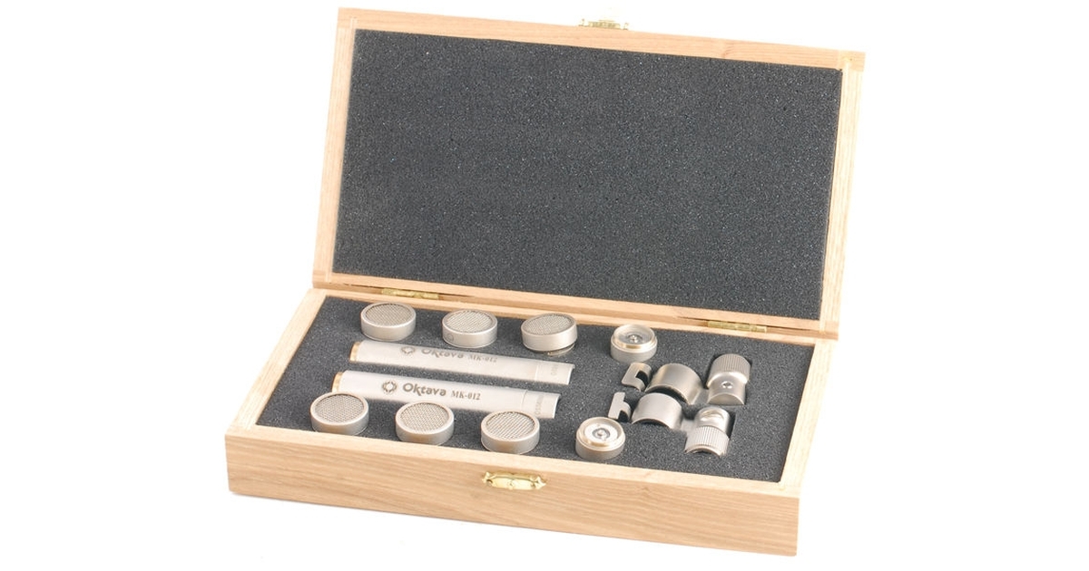 Small Diaphragm Condenser - Oktava MK 012 MSP6 Matched Silver (Pair)