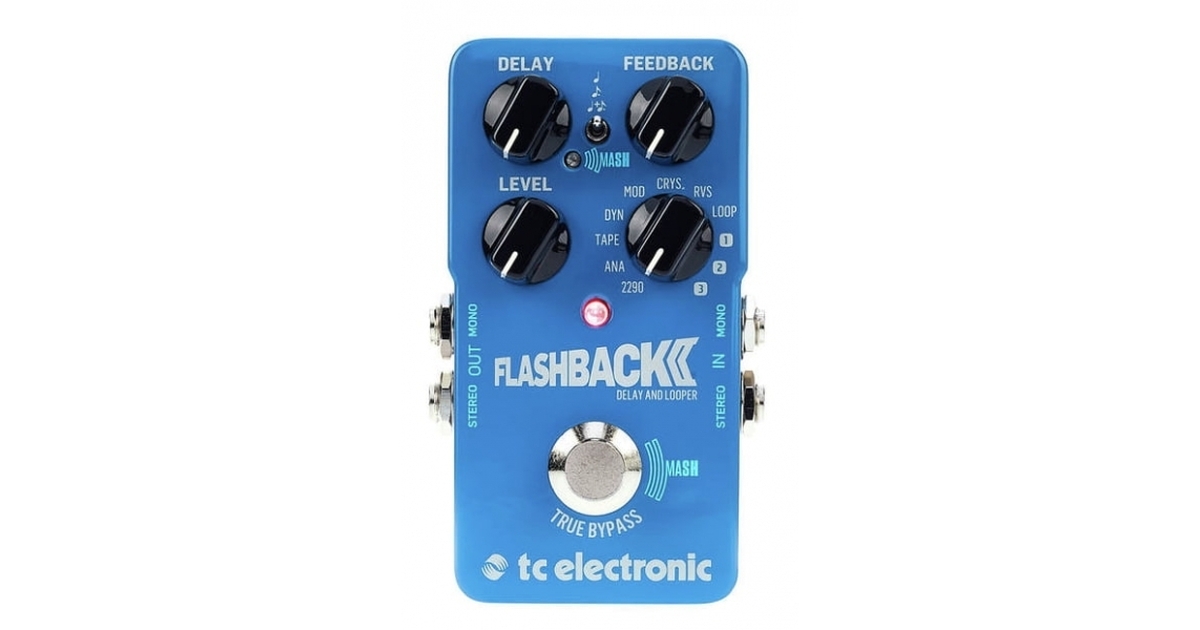 tc electronic FLASHBACK DELAY＆LOOPER Delay & Echo - Tc Electronic Flashback Delay+Looper