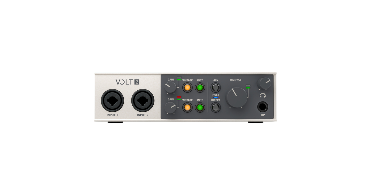 USB - Universal Audio Volt 2 USB Recording Studio