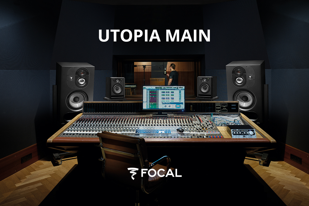 Focal Studio Focal has announced the new professional studio monitors UTOPIA MAIN.