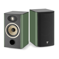 Bookself Speakers - Focal Aria Evo X No1 Black High Gloss (Pair)