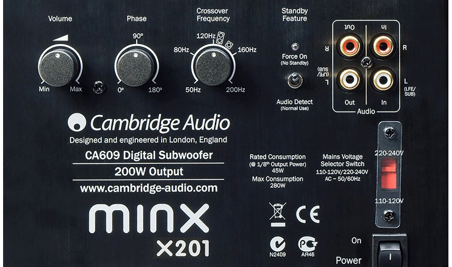 Cambridge Audio X201 Black
