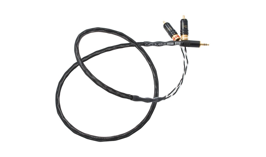 Kimber GQ-Mini HB with plug 3,5mm gold in 2 RCA of WBT-0147 - 0.50m