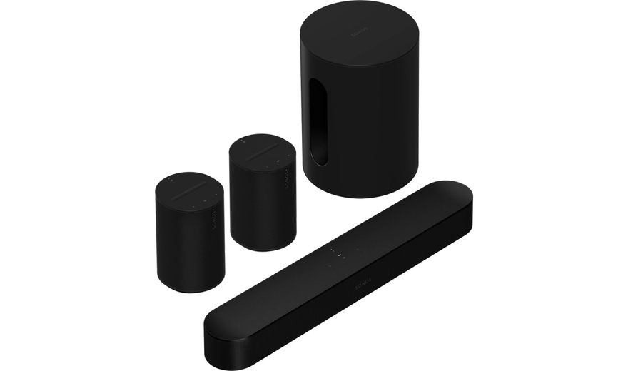 Sonos Era 100 Premium Immersive Set with Sub Mini & Beam Black